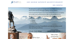 Desktop Screenshot of peopleworksinternational.com